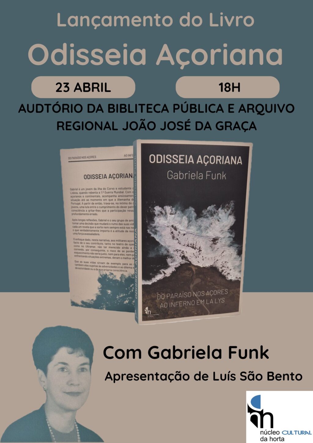 Lançamento do Livro "Odisseia Açoriana"