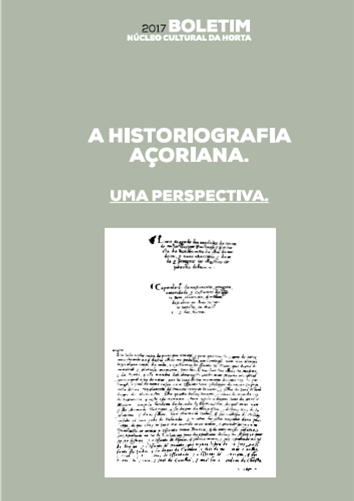 BOLETIM 2017 (Nº26) DO NÚCLEO CULTURAL DA HORTA