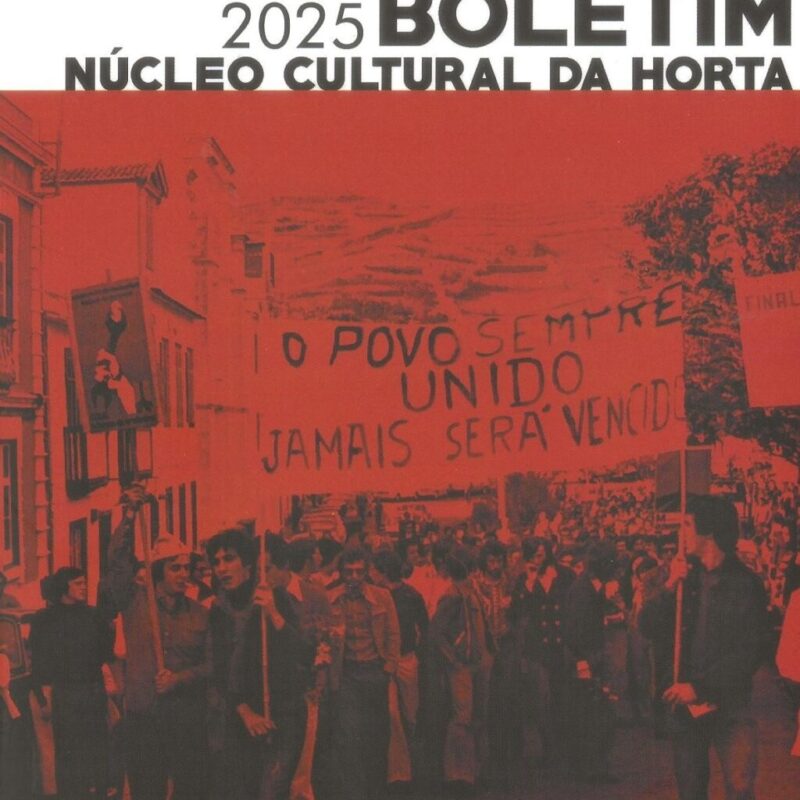 BOLETIM 2025 (Nº34) DO NÚCLEO CULTURAL DA HORTA
